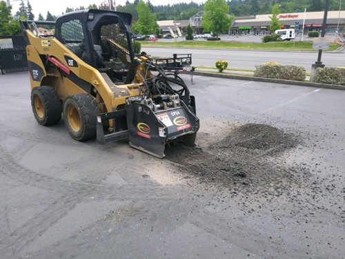 Asphalt patching service