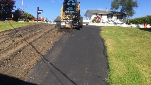 Recycling asphalt in Gig Harbor, WA